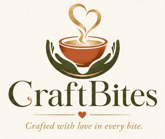CraftBites — Crafted with love in every bite.